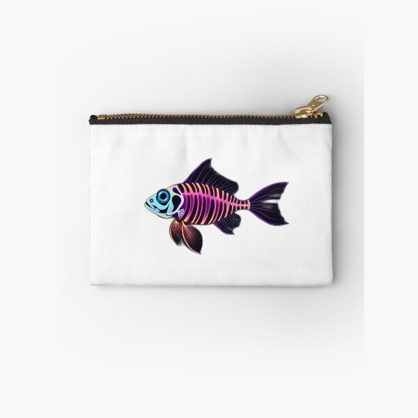 Item preview, Glow-In-The-Dark Skeletal Zebrafish designed and sold by sharon1210.