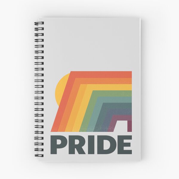 Aperçu de l'œuvre Fierté arc-en-ciel rétro – Art moderne de la fierté LGBTQ+ créée et vendue par SimplyJasper.