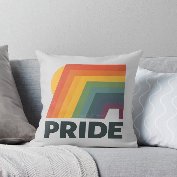 Item preview, Retro Rainbow PRIDE – Modern LGBTQ+ Pride Art designed and sold by SimplyJasper.