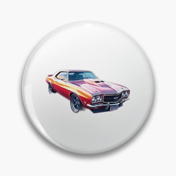 Item preview, Pastel Watercolor Muscle Car designed and sold by sharon1210.
