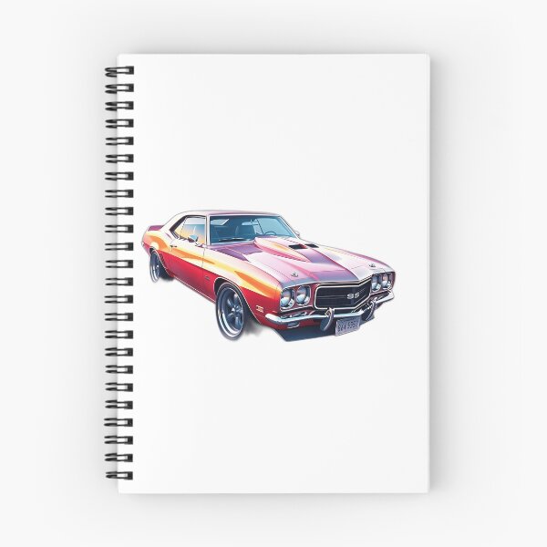 Item preview, Pastel Watercolor Muscle Car designed and sold by sharon1210.
