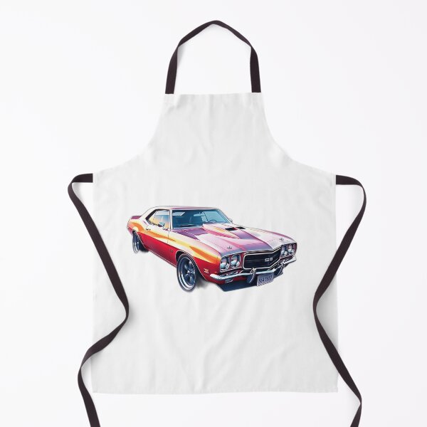 Item preview, Pastel Watercolor Muscle Car designed and sold by sharon1210.