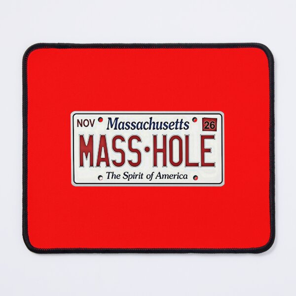Item preview, Masshole Plate designed and sold by unionpride.
