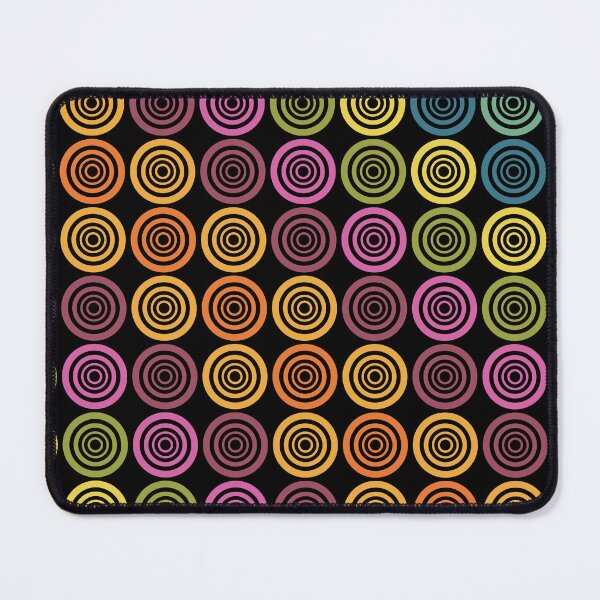 Item preview, Retro Concentric Circle Target Pattern – 70s Geometric Mid-Century Pop Art designed and sold by DeeLulu.