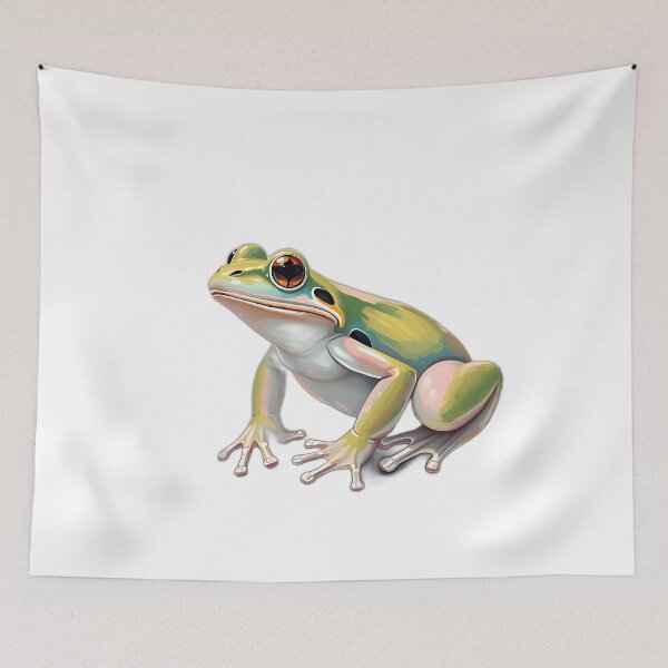 Item preview, Resist Frog in Pastel Bloom designed and sold by sharon1210.
