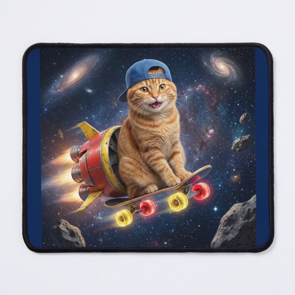 Item preview, Skate boarding thru space designed and sold by CammiesShop.
