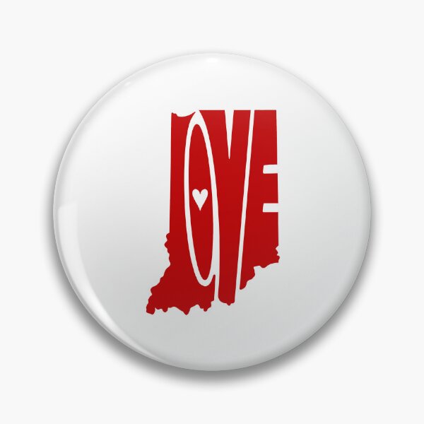 Item preview, Indiana Love -IN Love Art Design designed and sold by statecrafted.