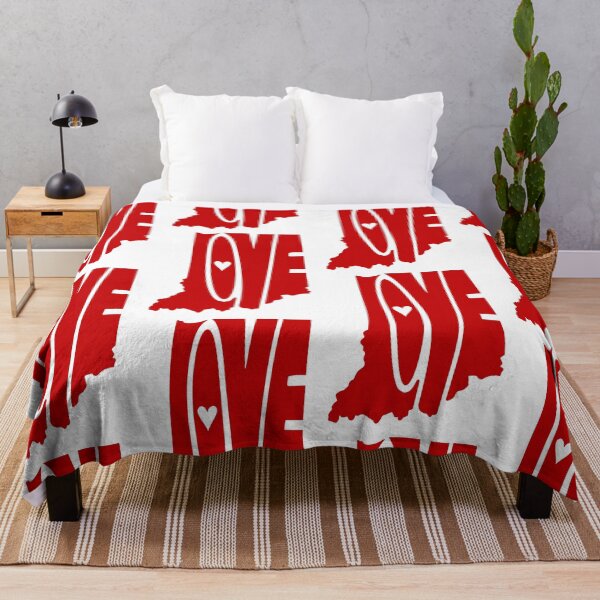 Item preview, Indiana Love -IN Love Art Design designed and sold by statecrafted.