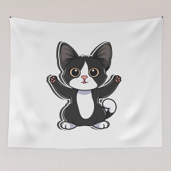 Item preview, Standing cat designed and sold by wingy-rin.