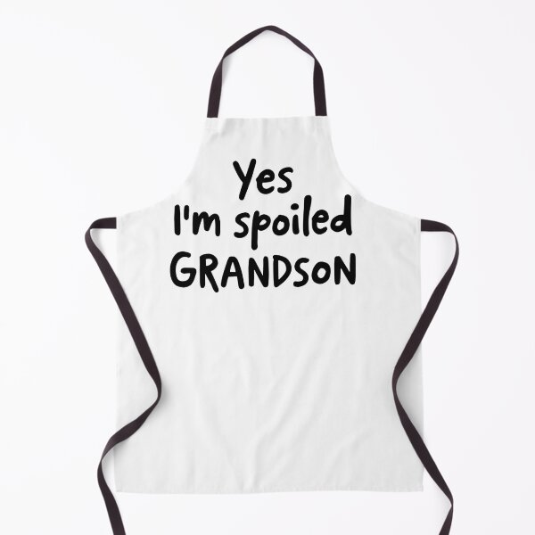 Item preview, yes I'm a spoiled grandson funny Gifts designed and sold by GavloDesign.