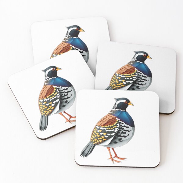 Item preview, Origami Quail in Vibrant Colors designed and sold by sharon1210.