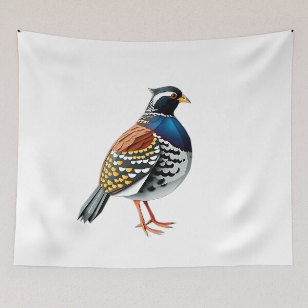 Item preview, Origami Quail in Vibrant Colors designed and sold by sharon1210.