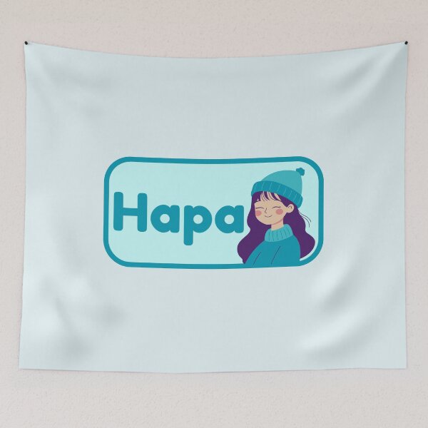 Item preview, Happy Hapa Girl - Mixed Race - Biracial designed and sold by EvergreenRevolt.