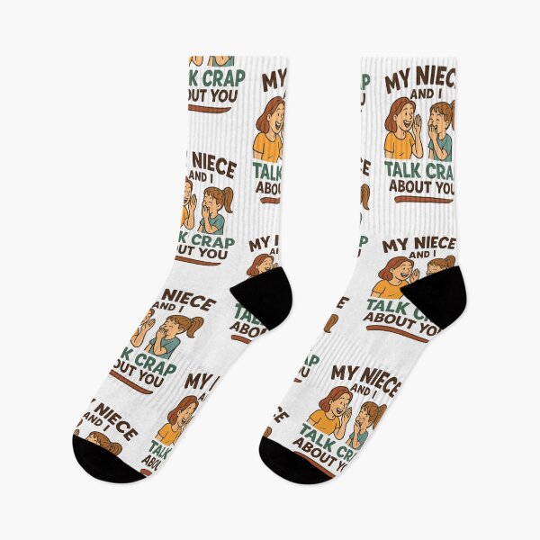 Item preview, My Niece and I Talk Crap About You Funny Aunt designed and sold by JI-PIXEL-PLACE.