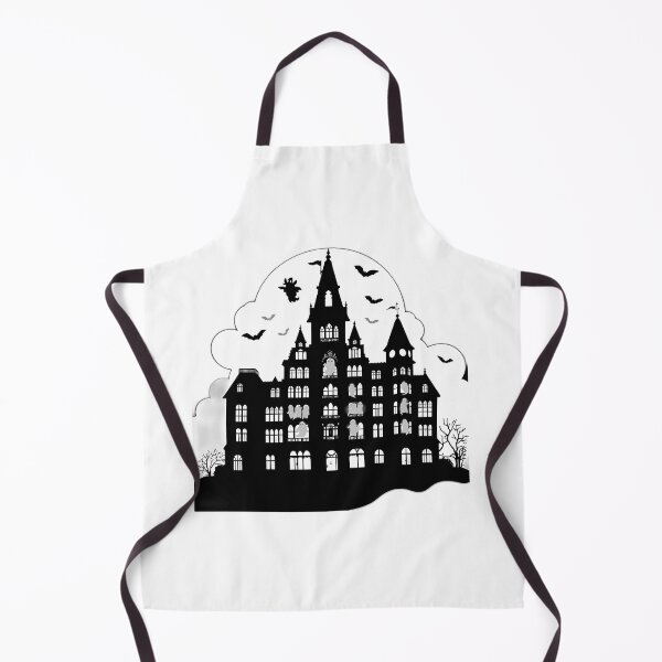 Item preview, Haunted Hotel Silhouette Art designed and sold by sharon1210.