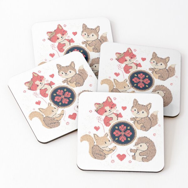 Aperçu de l'œuvre Amis du point de croix créée et vendue par KitCatCards.