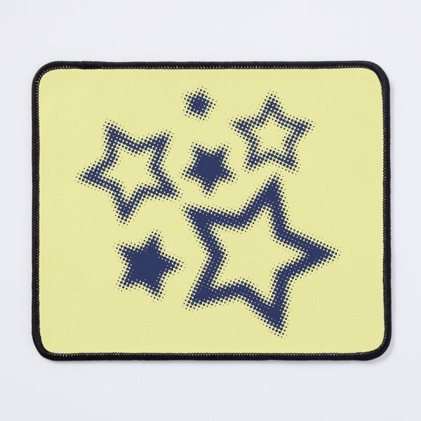 Item preview, Y2K Star Halftone Pattern – Retro Cyber Aesthetic Design designed and sold by EJRdesign.