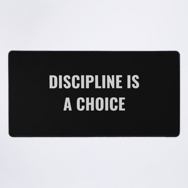 Item preview, DISCIPLINE IS A CHOICE designed and sold by NatureNinja.