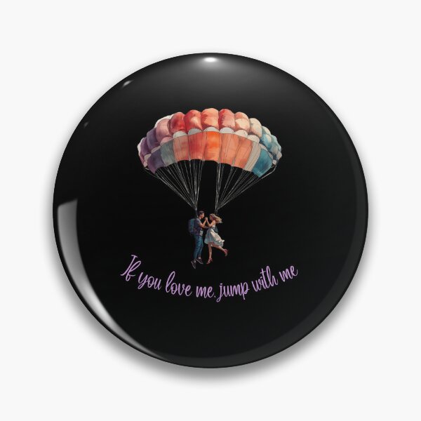 Item preview, Skydiving Couple Air Love designed and sold by BullBooy.