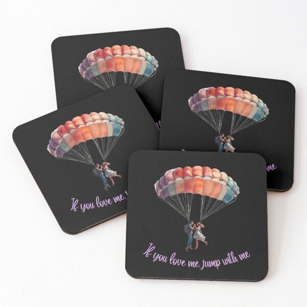 Item preview, Skydiving Couple Air Love designed and sold by BullBooy.