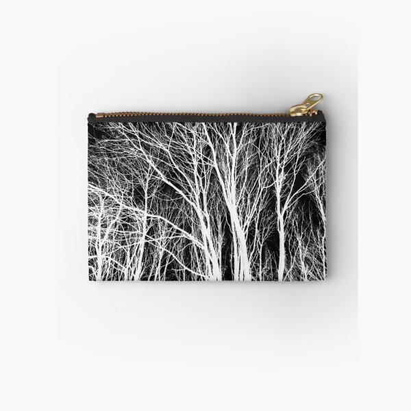 Item preview, Young Autumn ash trees, monochrome inverted designed and sold by paulboizot.