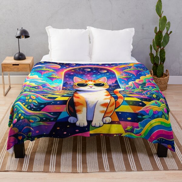 Item preview, Cool Cat Through the Cosmic Portal designed and sold by Dominik1994.