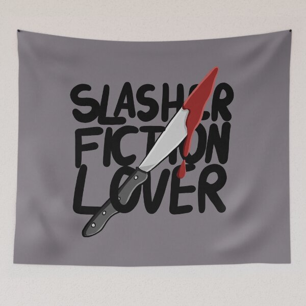 Item preview, Slasher Fiction Lover designed and sold by KaleyKartoons.