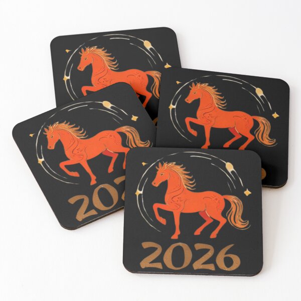 Item preview, horse chinese, Chinese New Year 2026 designed and sold by AddlPoolart.