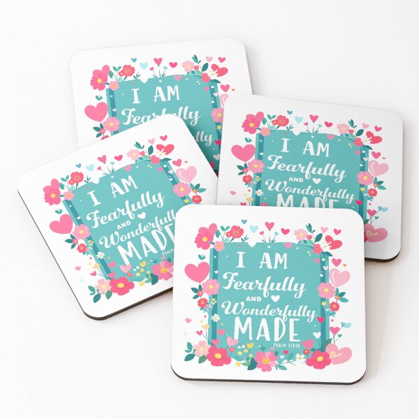 Item preview, I Am Fearfully and Wonderfully Made - Psalm 139:14 designed and sold by psalm23heals.