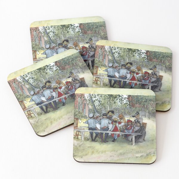 Item preview, Breakfast Under the Big Birch - Carl Larsson designed and sold by Jon-Baran.