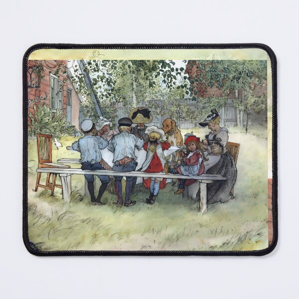 Item preview, Breakfast Under the Big Birch - Carl Larsson designed and sold by Jon-Baran.