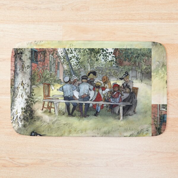 Item preview, Breakfast Under the Big Birch - Carl Larsson designed and sold by Jon-Baran.