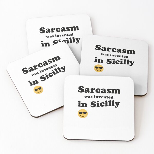 Item preview, Sicily Sarcasm, Sarcasm Was Invented in Sicily ,Italian Humor Funny Graphic designed and sold by AsturShop.