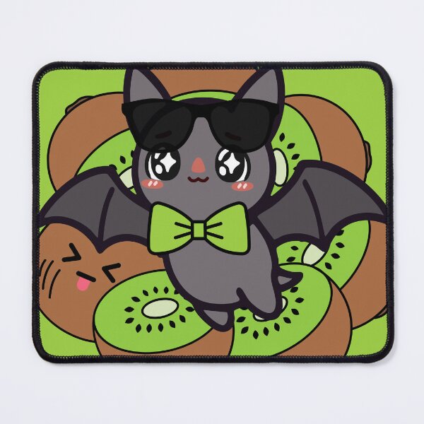 Item preview, Kawaii Kiwi Bat with Sunglasses designed and sold by Kanniax.