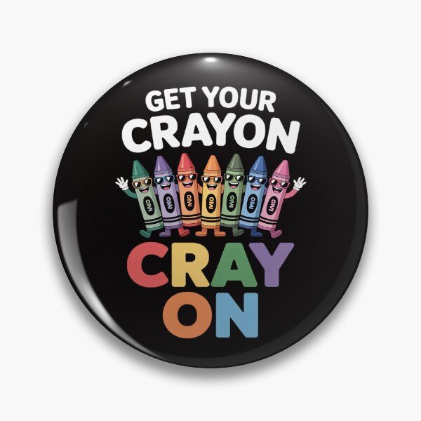 Item preview, Get Your Cray On Dabbing Crayons Back to School Kids designed and sold by banbopbii.