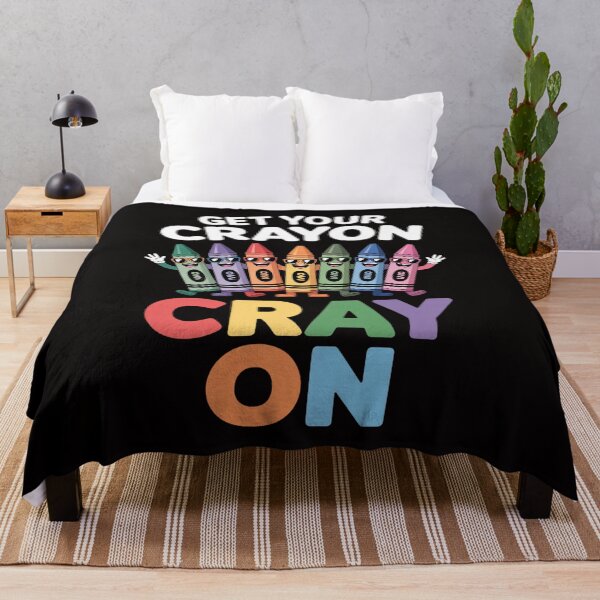 Item preview, Get Your Cray On Dabbing Crayons Back to School Kids designed and sold by banbopbii.