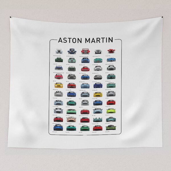 Aperçu de l'œuvre Aston Martin créée et vendue par Alt_ Illustrations.