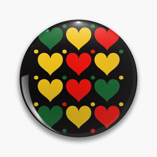 Item preview, Heart Pattern Juneteenth Black History African American Flag designed and sold by AnimeManga2D.