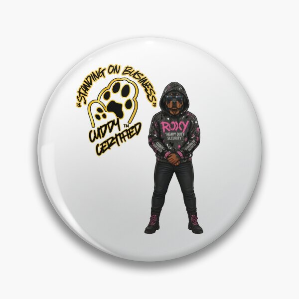 Item preview, Roxy "Heavy Duty Security" – Cuddy Certified Urban Rottweiler designed and sold by The Crimson Halo.