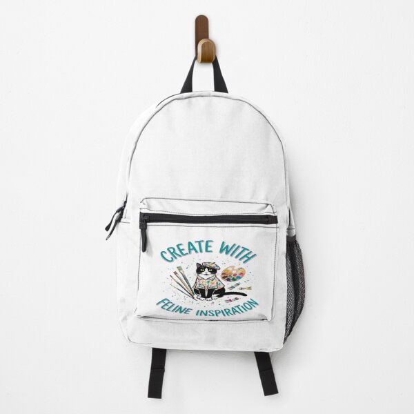 Item preview, Artist Cat Quote - Create with Feline Inspiration designed and sold by Quillway.