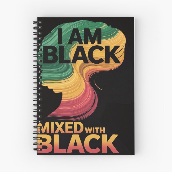 Item preview, I Am Black Mixed with Black designed and sold by AnimeManga2D.
