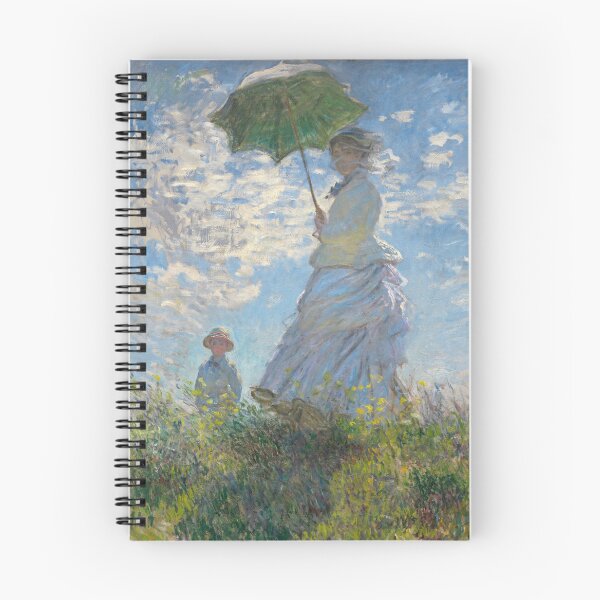 Item preview, HD. Woman with a Parasol, by Claude Monet. HIGH DEFINITION  designed and sold by MINDTHECHERRY.