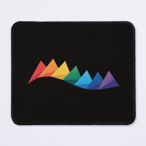 Item preview, Pride LGBT triangle GAY artistic flag designed and sold by AnimeManga2D.