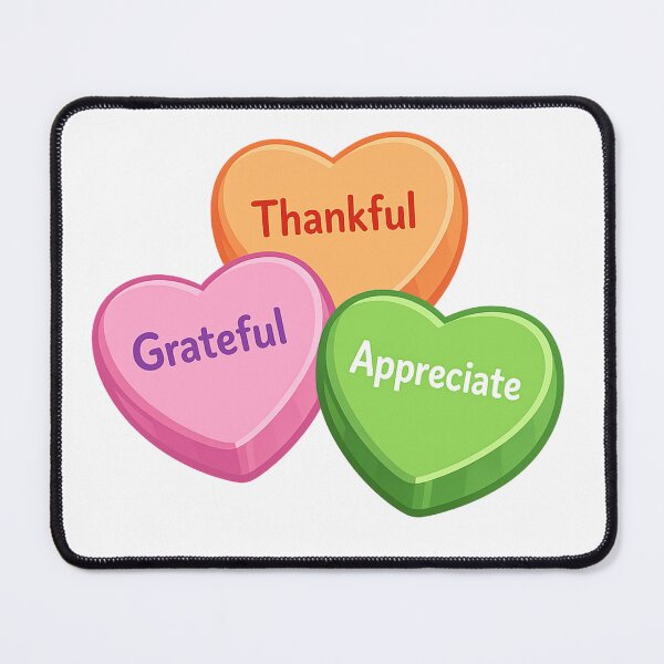 Item preview, Thankful Conversation hearts designed and sold by HBK ACCESSORIES.