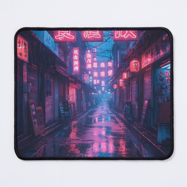 Item preview, Neon Kanji Alley designed and sold by Greenway Creations.