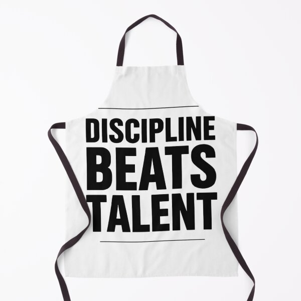 Item preview, DISCIPLINE BEATS TALENT designed and sold by NatureNinja.