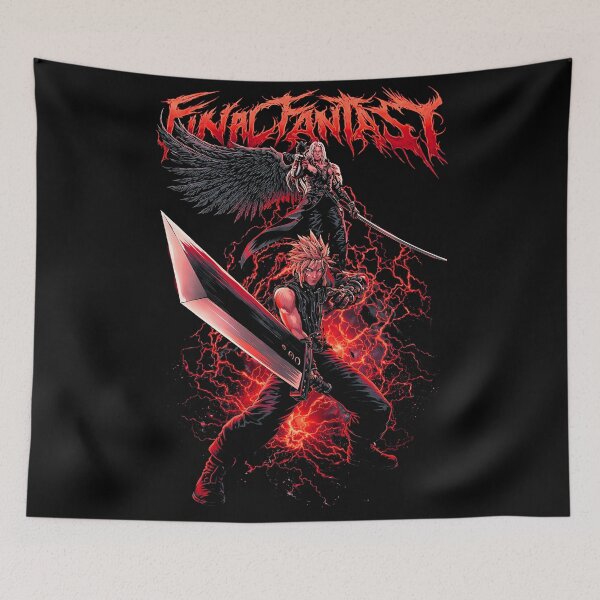Item preview, Red Final Fantasy VII designed and sold by El Hermano Gym.