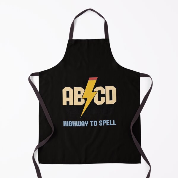 Item preview, ABCD Highway To Spell Pencil Teacher & Student White Font Me designed and sold by AnimeManga2D.