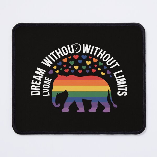 Item preview, Pride Month Dream Without Fear LGBT Flag Ally designed and sold by AnimeManga2D.