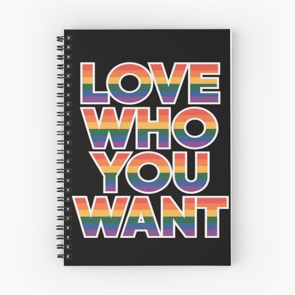 Item preview, Love Who You Want Gay LGBT Pride designed and sold by AnimeManga2D.